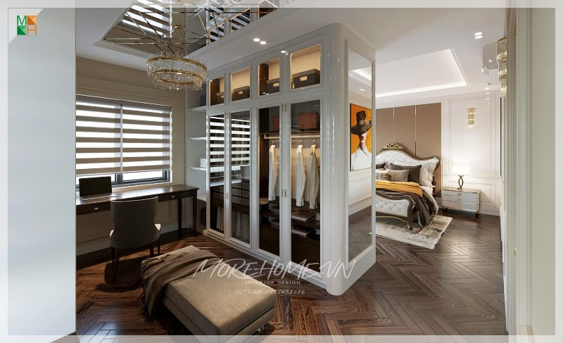 Thiết kế biệt thự tân cổ điển mái Nhật