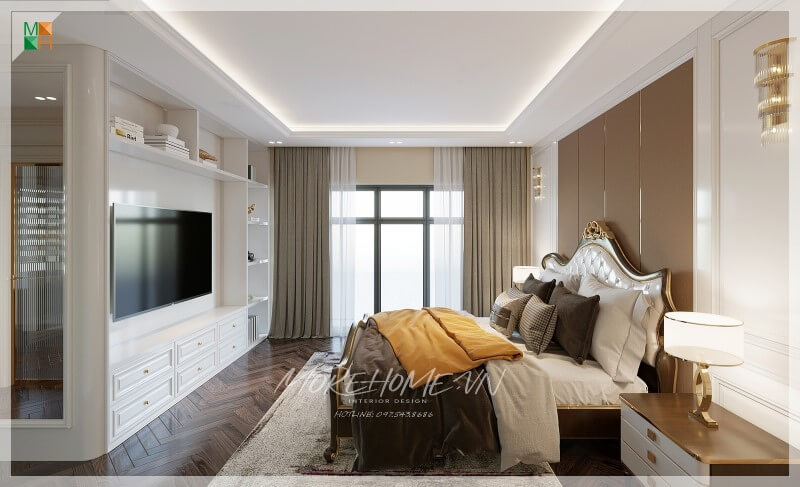Thiết kế biệt thự song lập tân cổ điển
