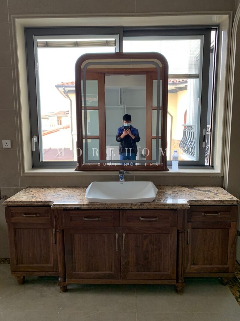 Thiết kế thi công tủ lavabo