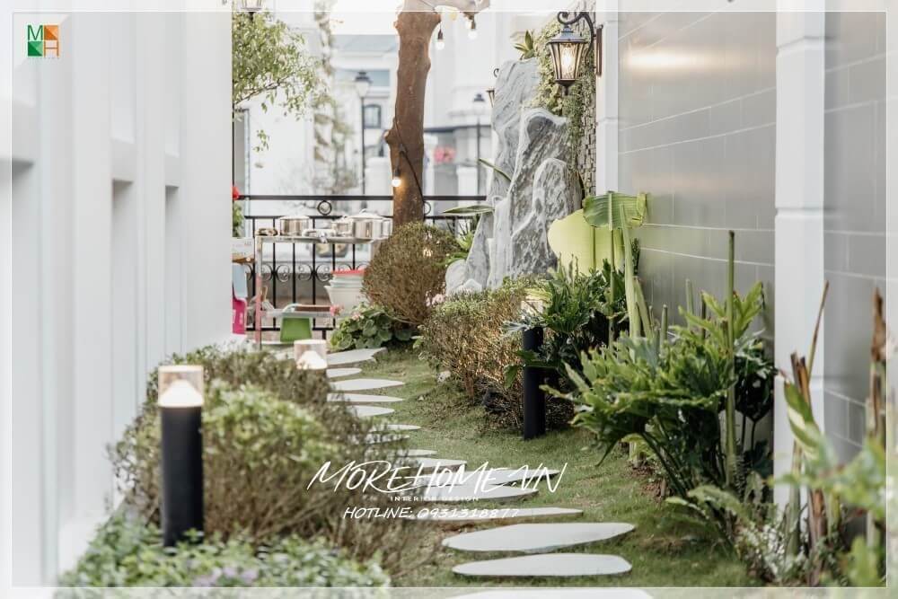 Thiết kế biệt thự sân vườn tân cổ điển