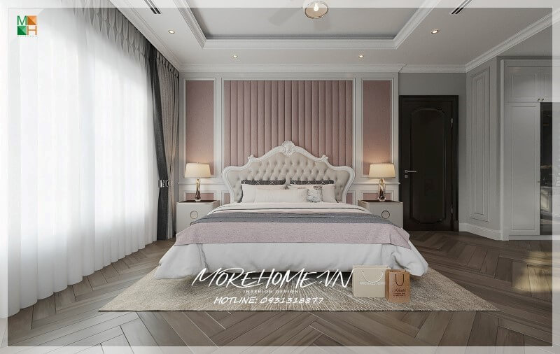 Thiết kế biệt thự sân vườn tân cổ điển