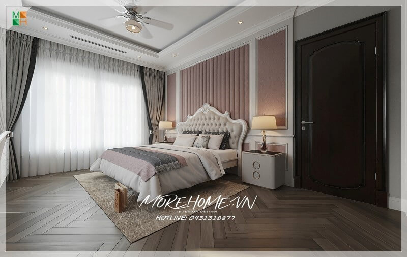 Thiết kế biệt thự tân cổ điển 2 mặt tiền