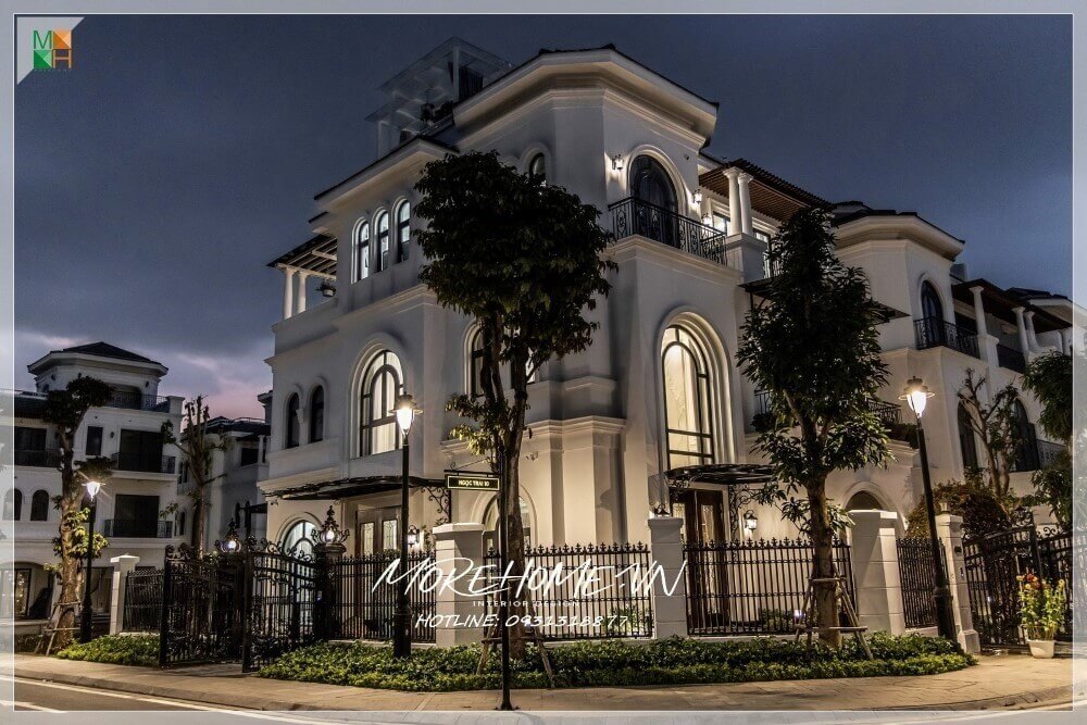 xây biệt thự tân cổ điển