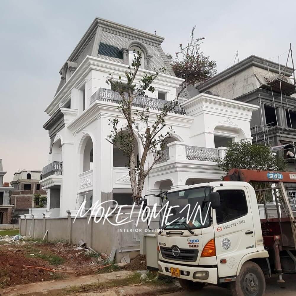 Thiết kế biệt thự mini tân cổ điển