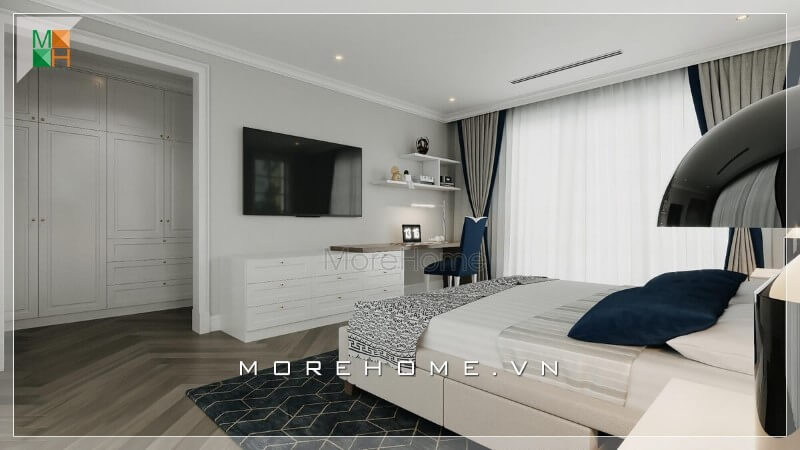 Thiết kế biệt thự mini tân cổ điển