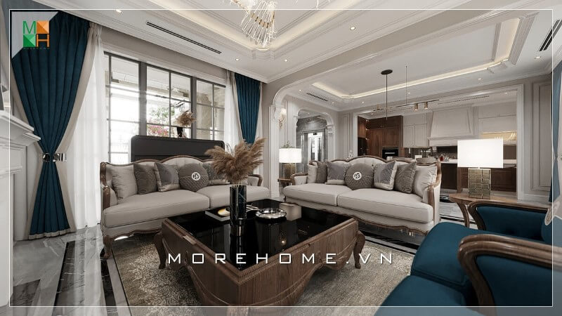 Thiết kế biệt thự mini tân cổ điển