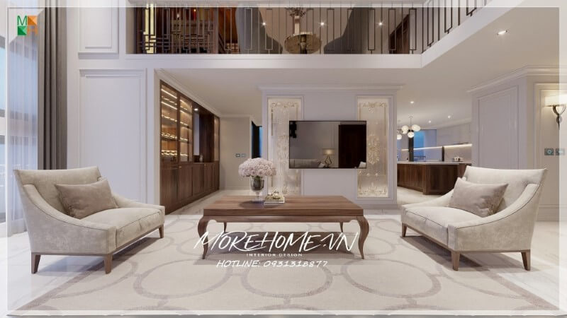 Thiết kế biệt thự mini tân cổ điển