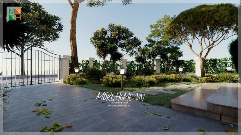 Thiết kế biệt thự mini tân cổ điển