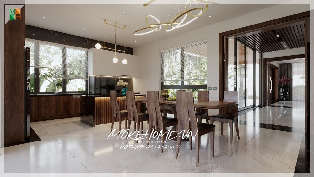 Thiết kế thi công biệt thự Vinhomes Ocean Park