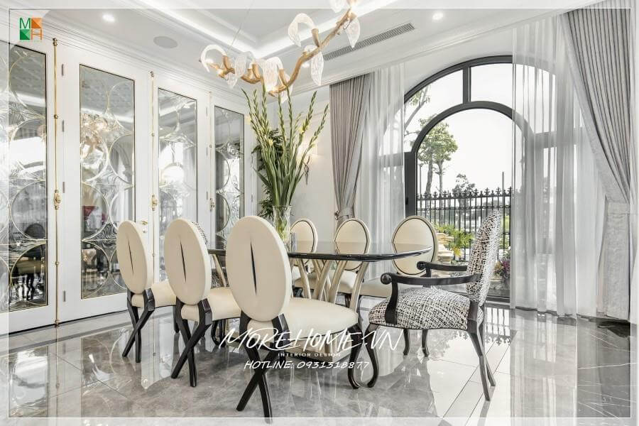 Thi công nội thất biệt thự Hải Phòng