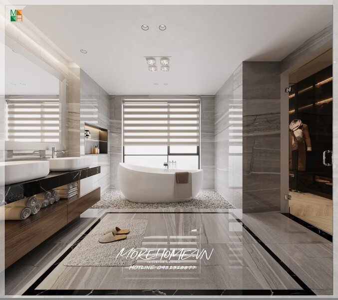 Thi công nội thất biệt thự An Vượng