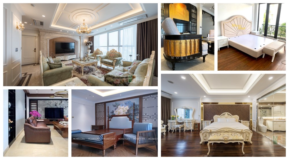Thi công nội thất biệt thự An Vượng
