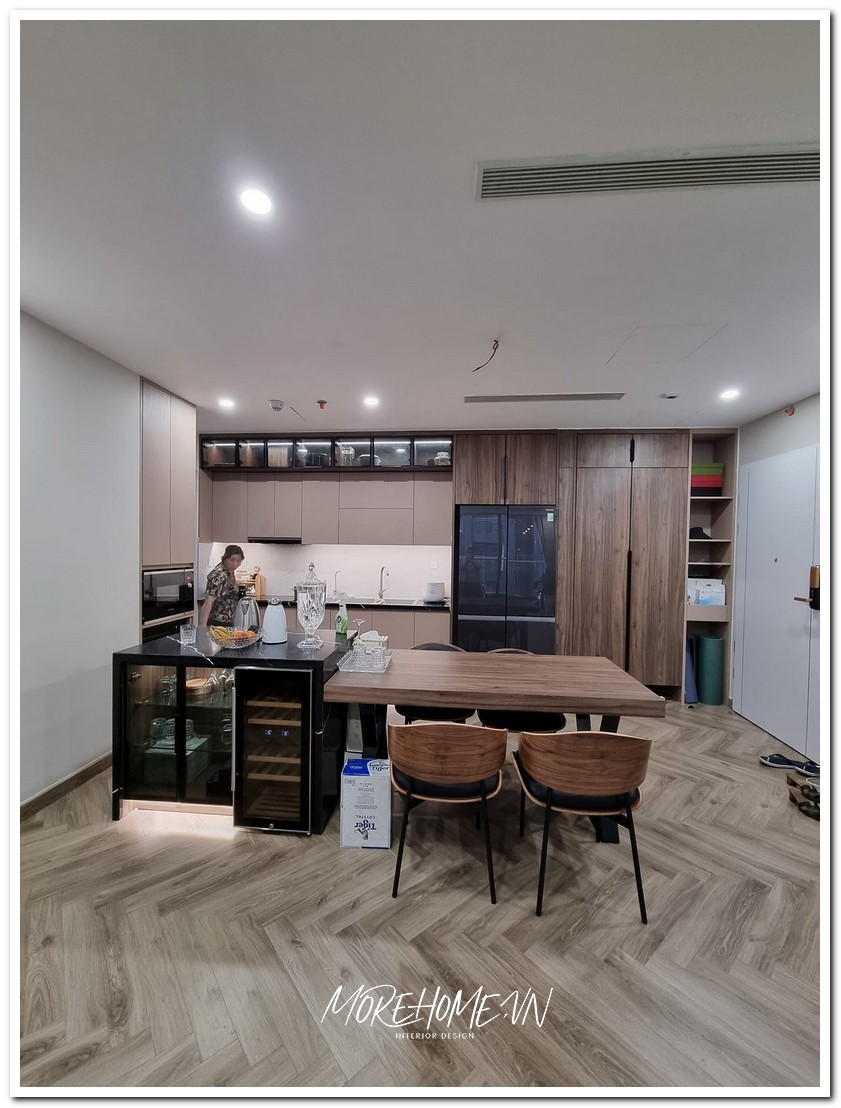 Thi công bếp An Cường