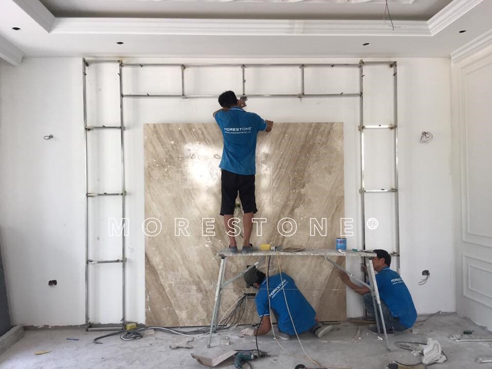 Thi công đá tự nhiên