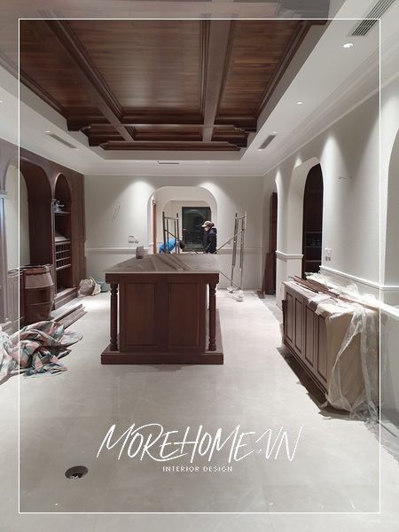 Thi công nội thất biệt thự Vinhomes