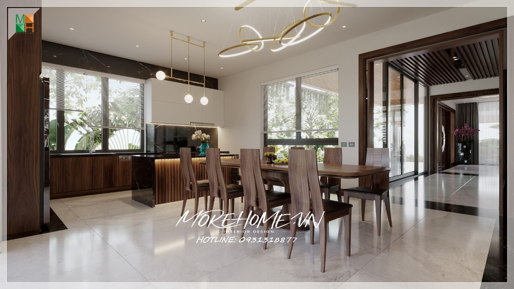 Thiết kế thi công nội thất biệt thự An Sơn