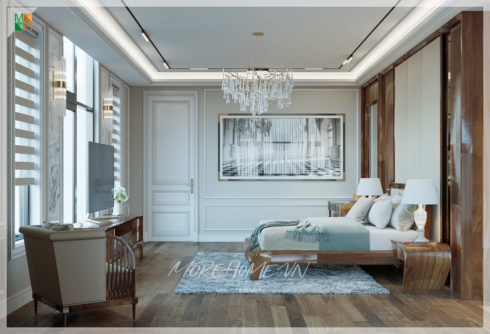 Thiết kế thi công nội thất biệt thự An Sơn
