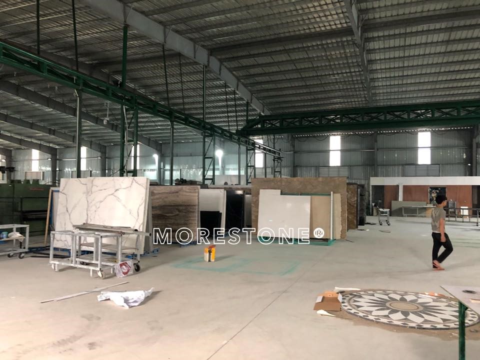Thi công cầu thang đá hoa cương