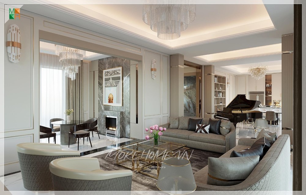 Thiết kế thi công biệt thự liền kề