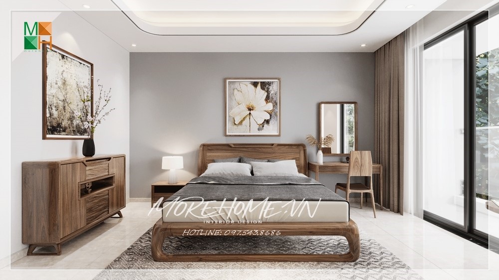 Thiết kế biệt thự gỗ óc chó