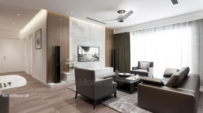 Thiết kế phòng khách chung cư Thiết kế phòng khách chung cư