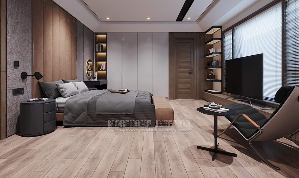 Thiết kế phòng ngủ nhà phố Thiết kế phòng ngủ nhà phố