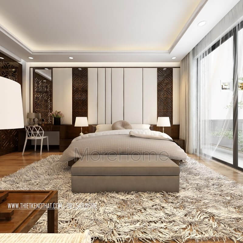 Thiết kế phòng ngủ nhà phố Thiết kế phòng ngủ nhà phố