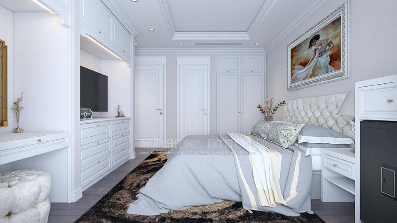 thiết kế phòng ngủ chung cư Thiết kế chung cư đẹp