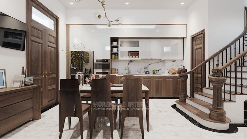 bàn ăn mặt đá cao cấp