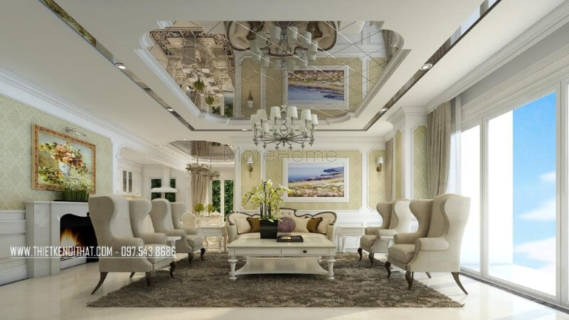 Sofa phòng khách chung cư được coi như là điểm nhấn nổi bật và sang trọng cho không gian căn hộ chung cư cao cấp top 15 mẫu sofa tân cổ điển cho phòng khách đẹp