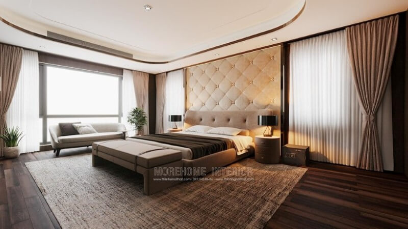 Thiết kế phòng ngủ biệt thự Thiết kế phòng ngủ biệt thự