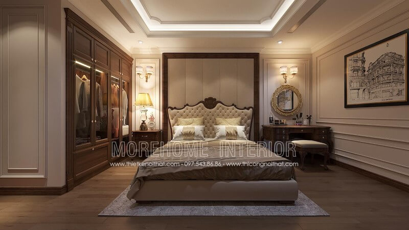 Thiết kế phòng ngủ biệt thự Thiết kế phòng ngủ biệt thự