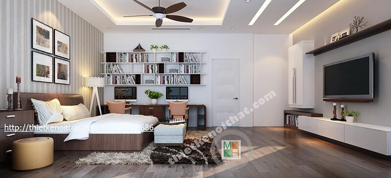 Thiết kế phòng ngủ biệt thự Thiết kế phòng ngủ biệt thự