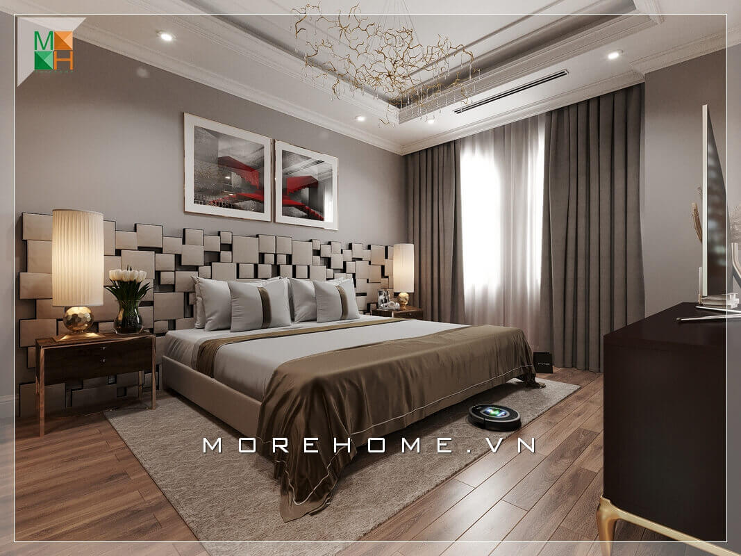 Thiết kế phòng ngủ biệt thự Thiết kế phòng ngủ biệt thự
