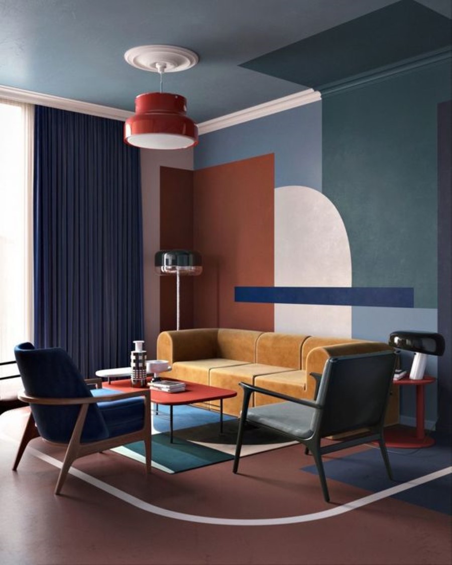 phong cách nội thất retro là gì