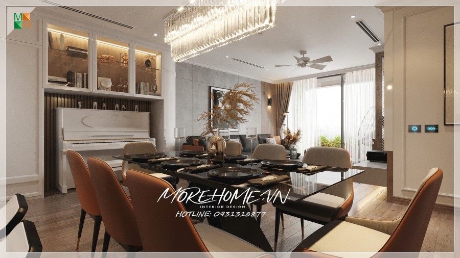 Thiết kế nội thất 55m2