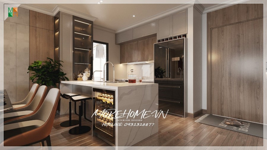 Thiết kế nội thất 55m2
