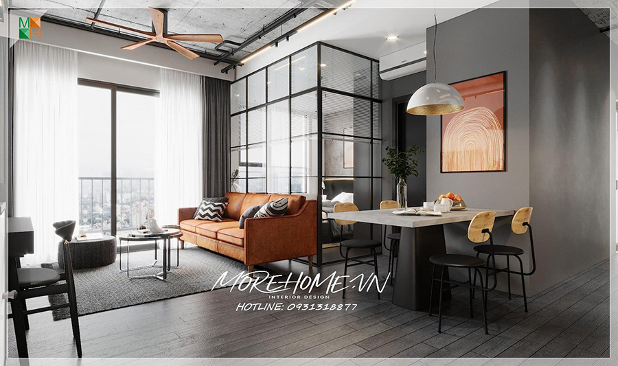 thiết kế nội thất nhà 50m2