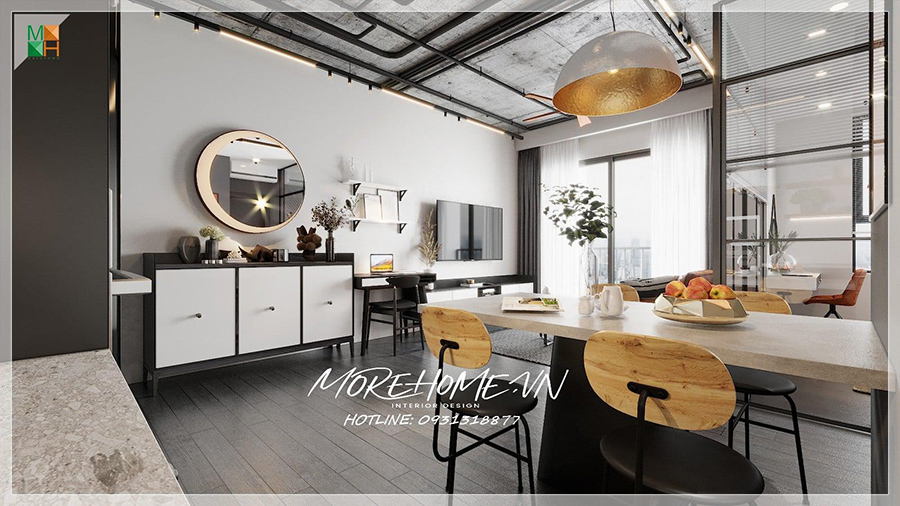 thiết kế nội thất nhà 50m2