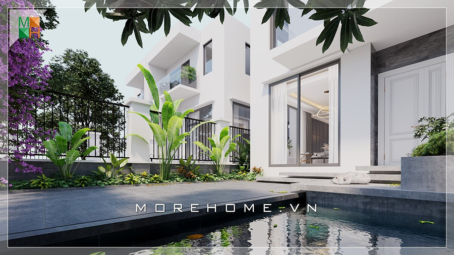 Thiết kế nội thất nhà chữ L