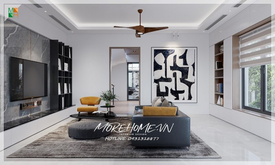 Thiết kế nội thất nhà chữ L
