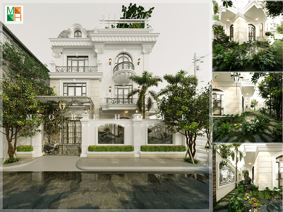 Thiết kế nội thất biệt thự tại Hải Dương