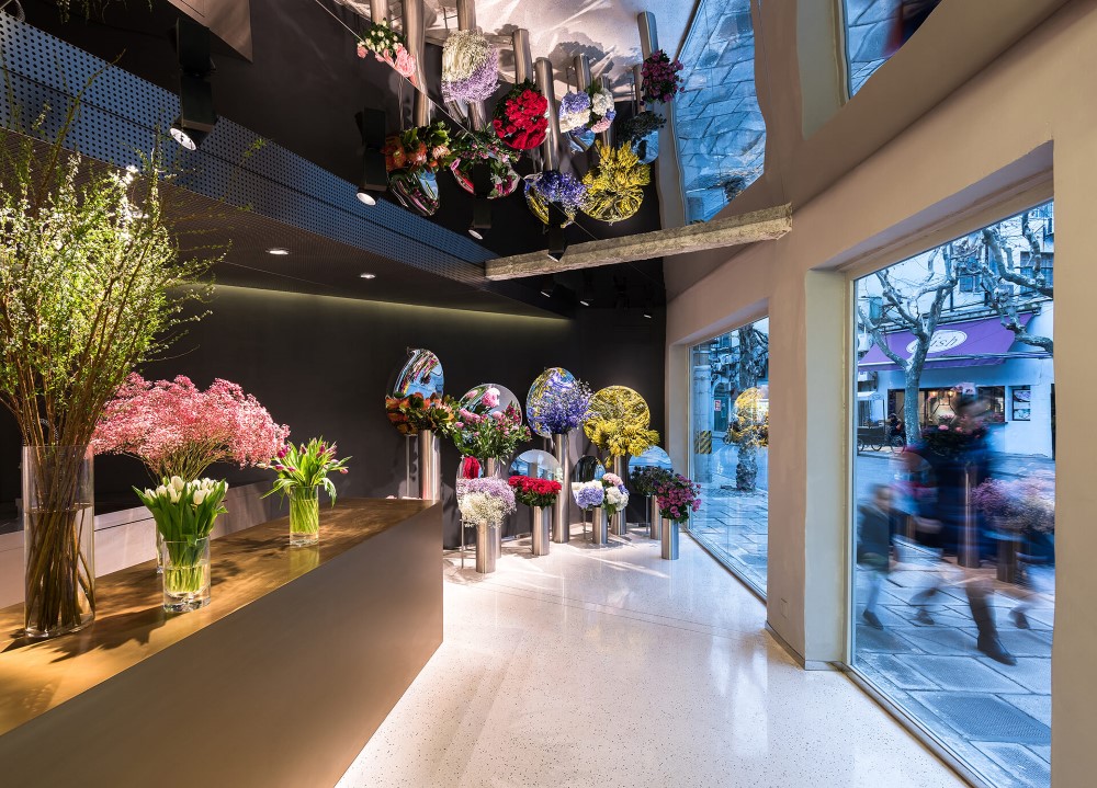 Thiết kế shop hoa tươi