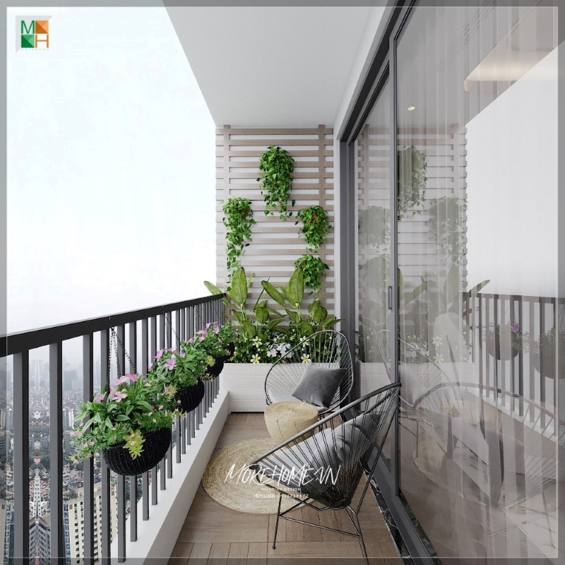 Thiết kế sân vườn chung cư