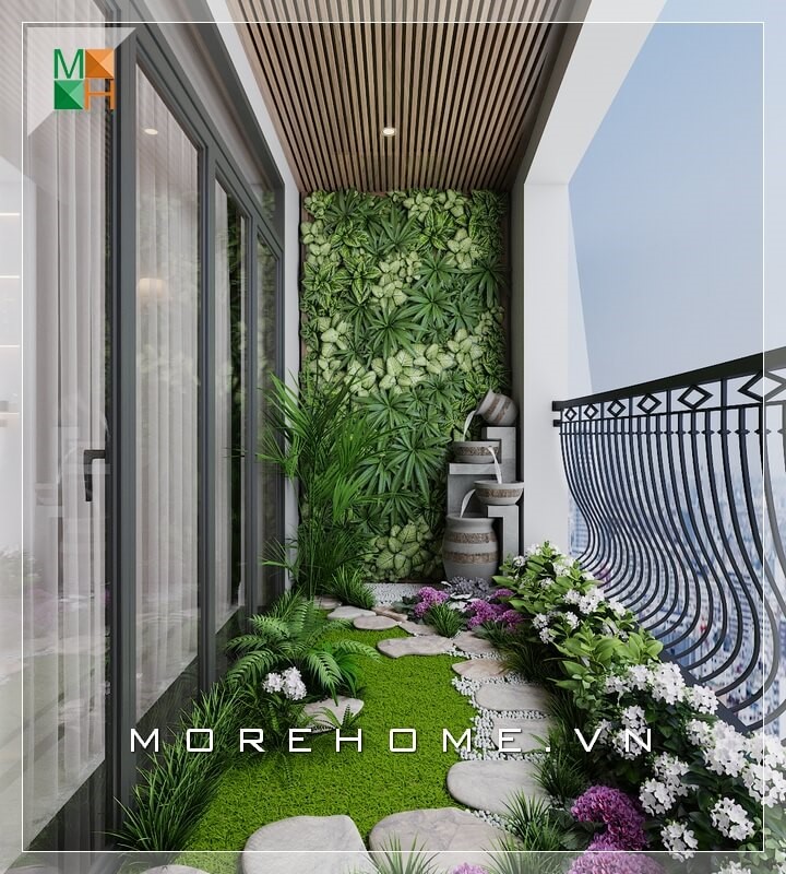 Thiết kế sân vườn chung cư