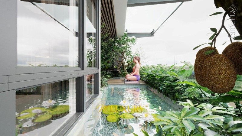Thiết kế sân vườn chung cư