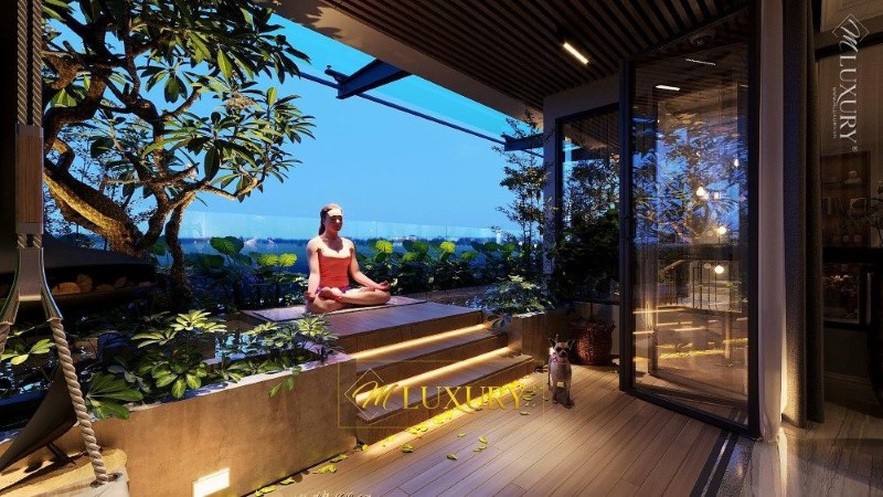 Thiết kế sân vườn chung cư