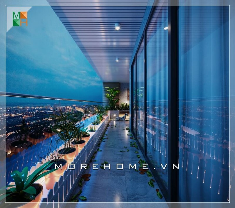 Thiết kế sân vườn chung cư