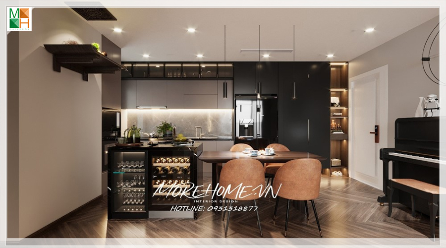 Thiết kế nội thất 97m2