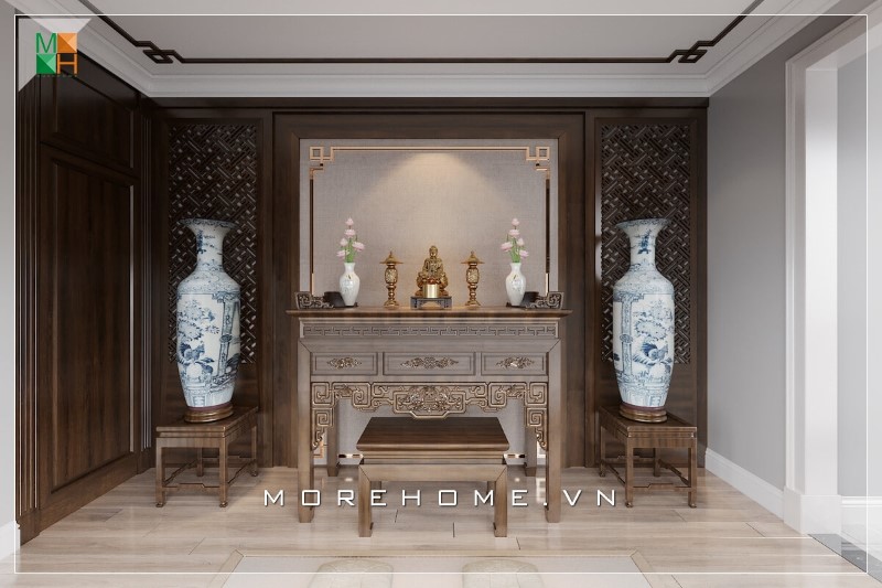 Thiết kế phòng thờ chung cư